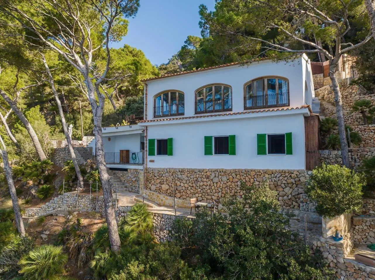 Marivent Villa Con Vistas Panoramicas Al Mar Banyalbufar Spain